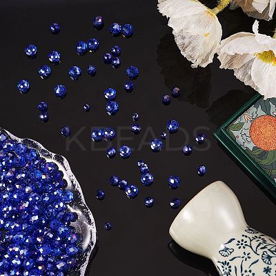 800Pcs 3 Style Electroplate Glass Beads EGLA-SZ0001-26B-1