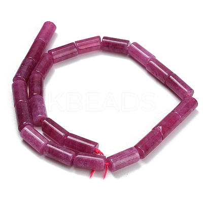 Dyed Natural Malaysia Jade Beads Strands G-C285-B01-01G-1