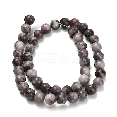 Natural Gemstone Beads Strands G-H067-A01-8mm-1