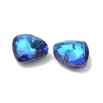 Electroplated Glass Pendants X-EGLA-M029-02-1