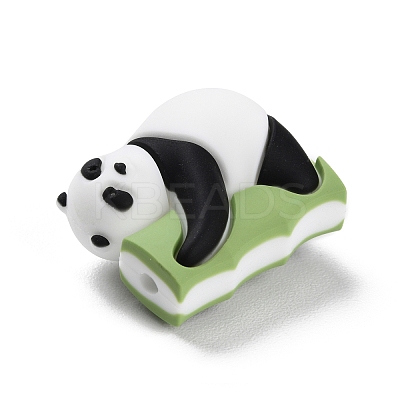 Animal Food Grade Eco-Friendly Silicone Focal Beads SIL-A004-01A-1