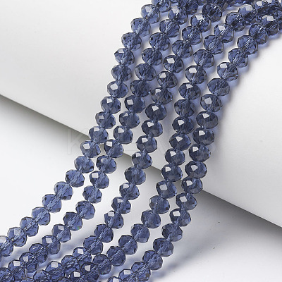 Glass Beads Strands EGLA-A034-T4mm-D12-1