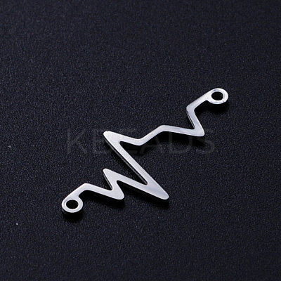 Tarnish Resistant 201 Stainless Steel Links connectors STAS-T049-T666-1-1
