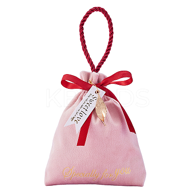 Velvet Jewelry Drawstring Gift Bags TP-CJC0001-007B-1