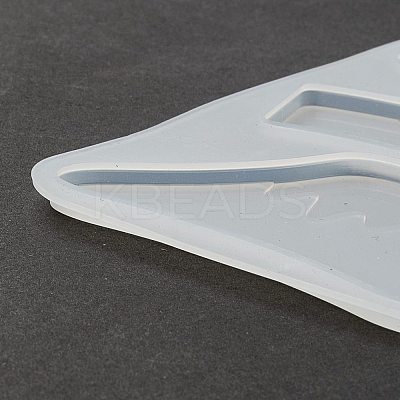 Claw Hair Clips Cabochon Silicone Molds DIY-L065-05-1