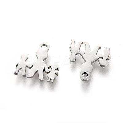 Tarnish Resistant 304 Stainless Steel Charms STAS-I151-38P-1