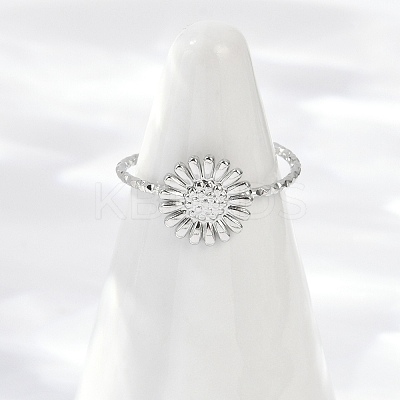 304 Stainless Steel Cuff Rings RJEW-D306-08P-1