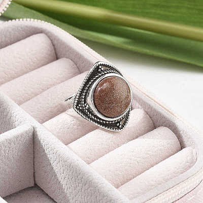 Synthetic Goldstone Adjustable Rings G-P560-03AS-04-1