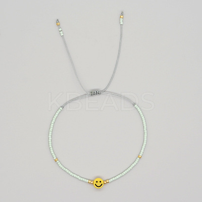 Bohemian Glass Seed Beads Braided Bead Bracelets JT0778-6-1