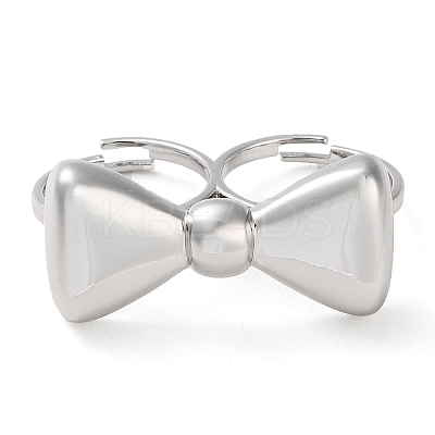 Brass Open Cuff Rings RJEW-K266-17P-1