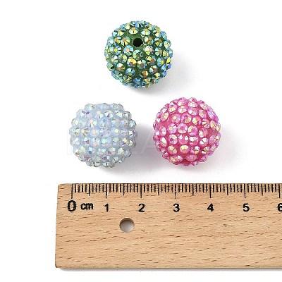 AB-Color Resin Rhinestone Beads X-RESI-S315-18x20-M-1