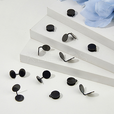 12Pcs 304 Stainless Steel Cuff Earrings EJEW-HS0001-28B-1