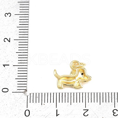 Brass Micro Pave Clear Cubic Zirconia Pendants LS-KK-F938-25D-G-1