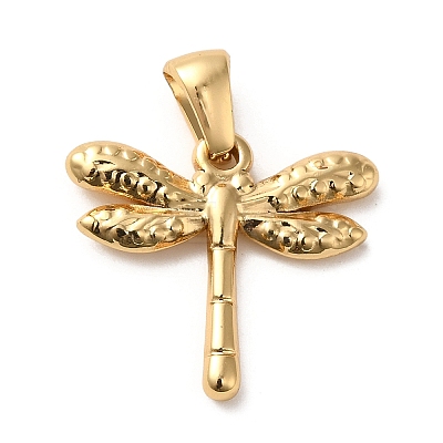 Golden Plated 304 Stainless Steel Pendants STAS-L272-005G-01-1