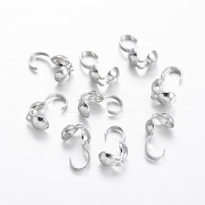 Brass Bead Tips KK-F371-88P-1