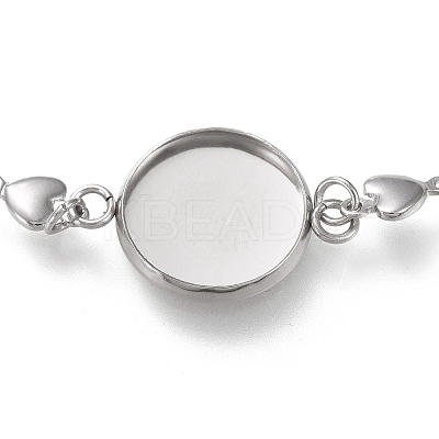 Tarnish Resistant 304 Stainless Steel Bracelet Making STAS-L248-009P-B-1