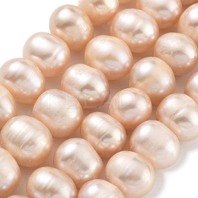 Natural Cultured Freshwater Pearl Beads Strands PEAR-C003-19B-1