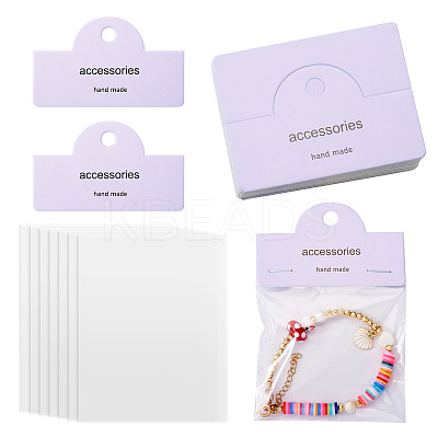 100Pcs Rectangle Clear Polypropylene Cellophane Bags CDIS-TA0001-36E-1