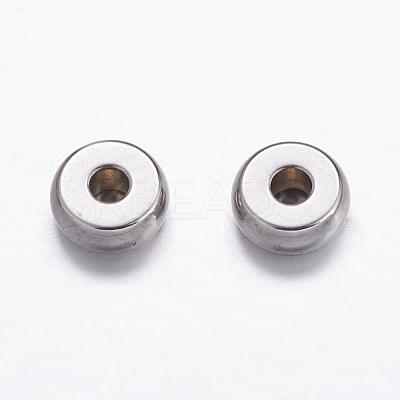 Tarnish Resistant 304 Stainless Steel Beads STAS-K146-063-5mm-1