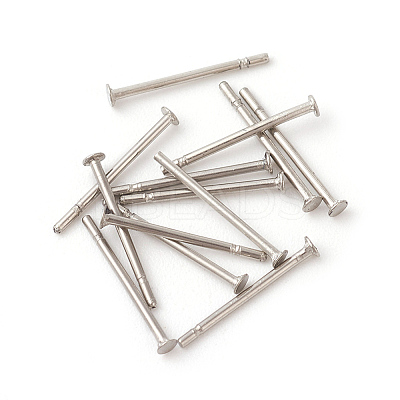 Tarnish Resistant 304 Stainless Steel Flat Head Pins LS-STAS-F192-022P-02-1