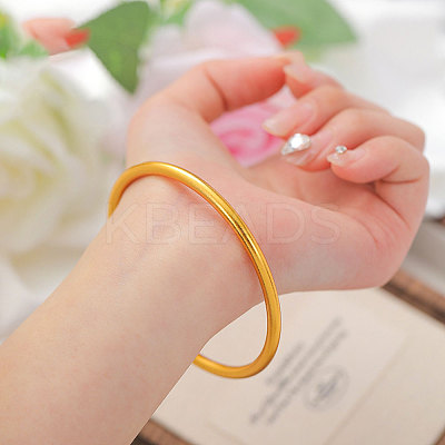 Stainless Steel Plain Bangles for Women GE0018-1
