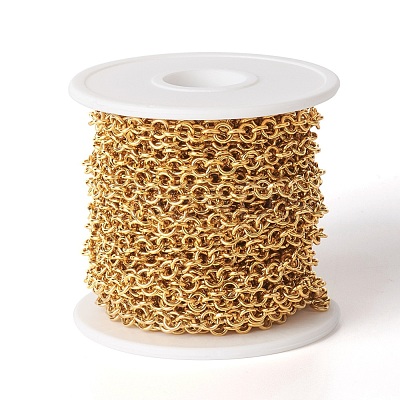 Ion Plating(IP) 304 Stainless Steel Rolo Chains CHS-E016-02A-G-1