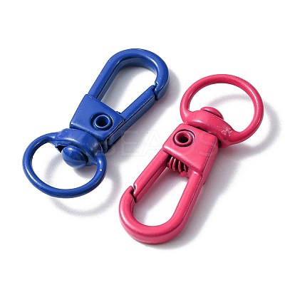 20Pcs Spray Painted Alloy Swivel Clasps FIND-YW0001-72-1
