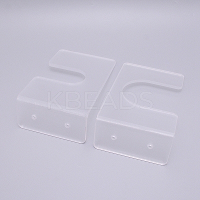 Acrylic Baseball Bat Racks Set ODIS-WH0008-49-1