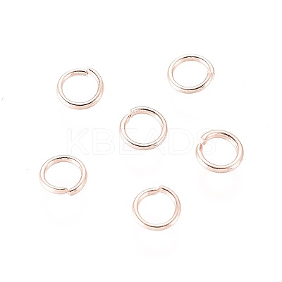 304 Stainless Steel Open Jump Rings X-STAS-O098-01RG-05-1