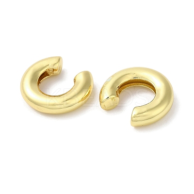 Rack Plating Brass Cuff Earrings for Women EJEW-F315-01G-1
