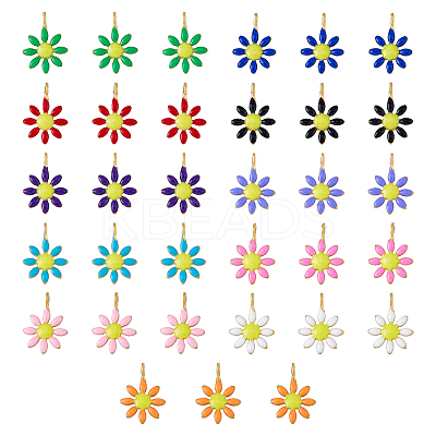 Ion Plating(IP) 44Pcs 11 Colors 304 Stainless Steel Charms STAS-DC0013-01-1