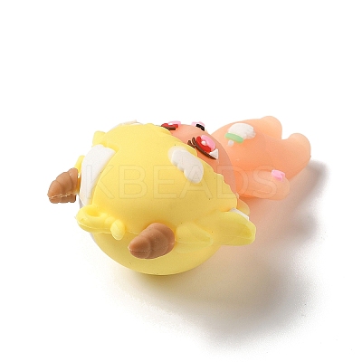 PVC Plastic Cartoon Big Pendants LS-PVC-Q095-05C-1