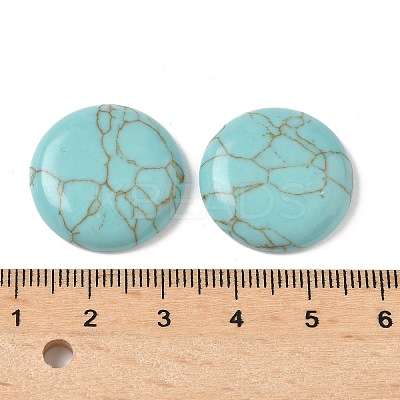 Synthetic Turquoise Cabochons G-C189-05H-1