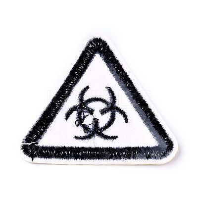 Computerized Embroidery Cloth Iron on/Sew on Patches DIY-M006-12F-1