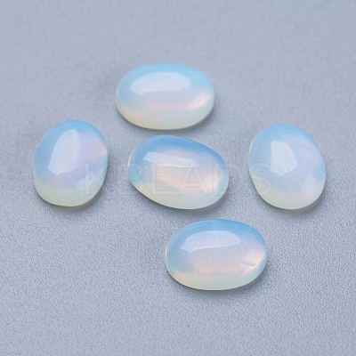 Opalite Cabochons X-G-F541-02-6x8mm-1