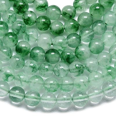 Natural Malaysia Jade Beads Strands G-L645-C01-6mm-14-1