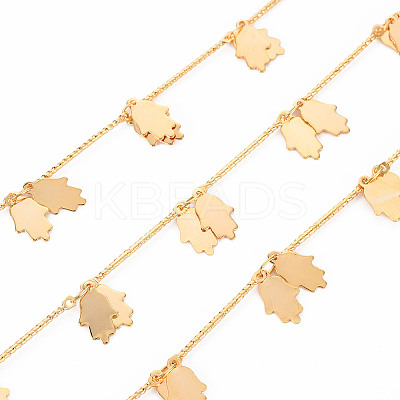 Handmade Brass Link Chains CHC-S012-099-1