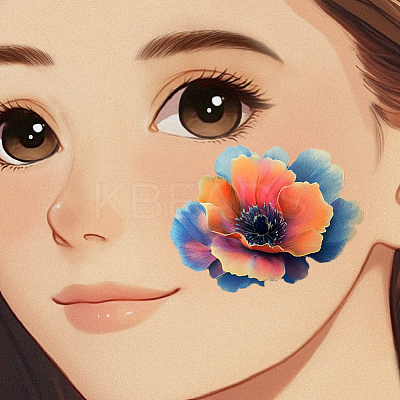 Plastic Makeup Painting Practice Board MRMJ-WH0101-004-1