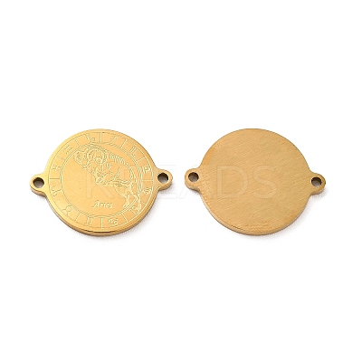 Ion Plating(IP) 304 Stainless Steel Connector Charms STAS-C074-11G-09-1