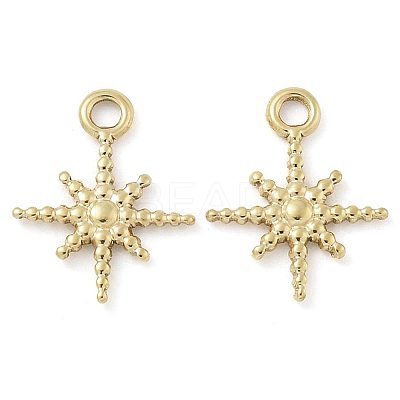 Ion Plating(IP) 304 Stainless Steel Charms STAS-U032-14G-1