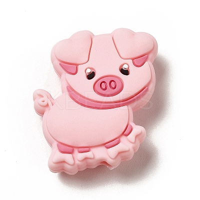 Food Grade Eco-Friendly Silicone Focal Beads SIL-H002-04A-1