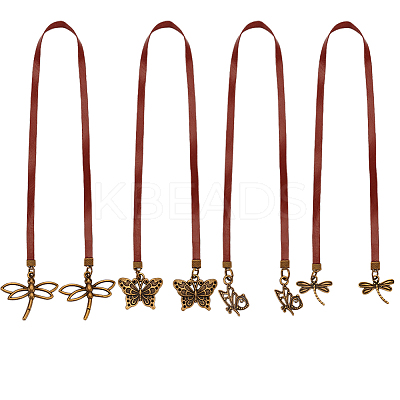 Cowhide Leather Bookmarks AJEW-PH01566-1