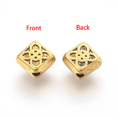Tibetan Style Alloy Beads GLF0139Y-NF-1