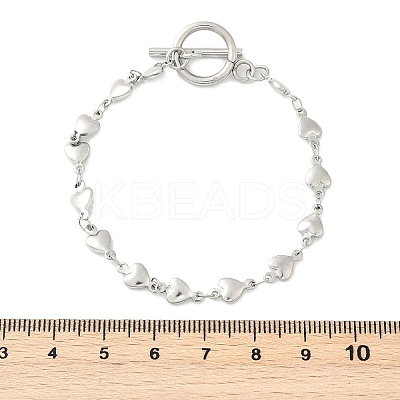 Tarnish Resistant 304 Stainless Steel Link Chain Bracelets BJEW-P237-30P-1