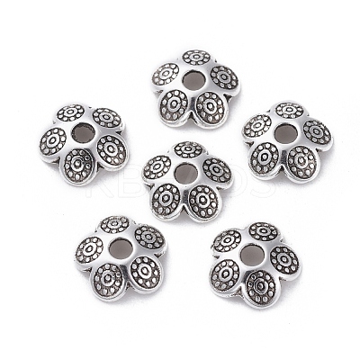 Tibetan Style Caps TIBE-13734-AS-NR-1