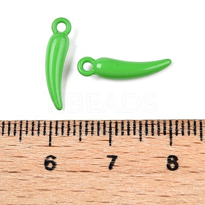 Alloy Enamel Pendants ENAM-T020-11B-RS-1