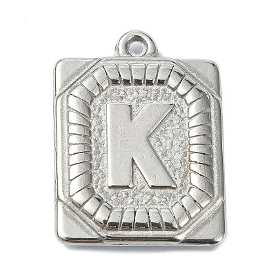 Anti-Tarnish 304 Stainless Steel Pendants STAS-U033-01P-K-1