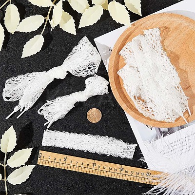 4 Pairs 2 Style Nylon Lace Shoe Laces FIND-GF0004-82A-1