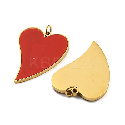 Ion Plating(IP) 304 Stainless Steel Pendants LS-STAS-O003-08G-1