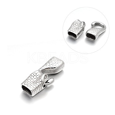 Tarnish Resistant Snake Head 304 Stainless Steel Hook and S-Hook Clasps Sets STAS-N076-03-1